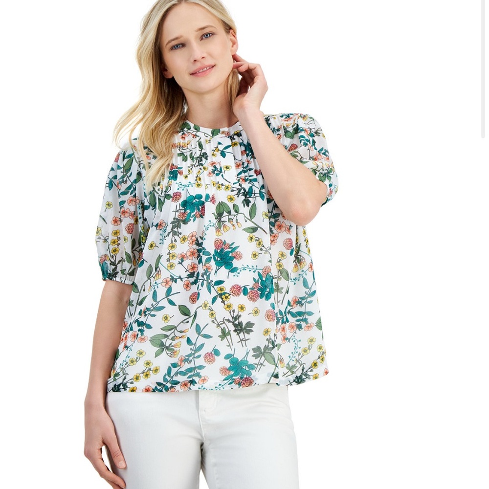 Nautica Floral Women's Blouse - Multicolor